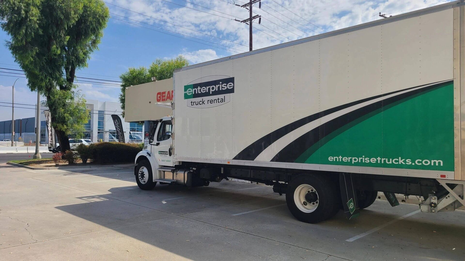 The Package Movers Truck